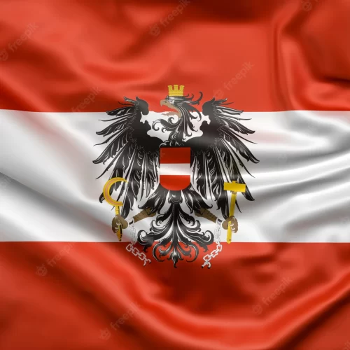 bandeira-da-austria-com-bandeira_1401-61