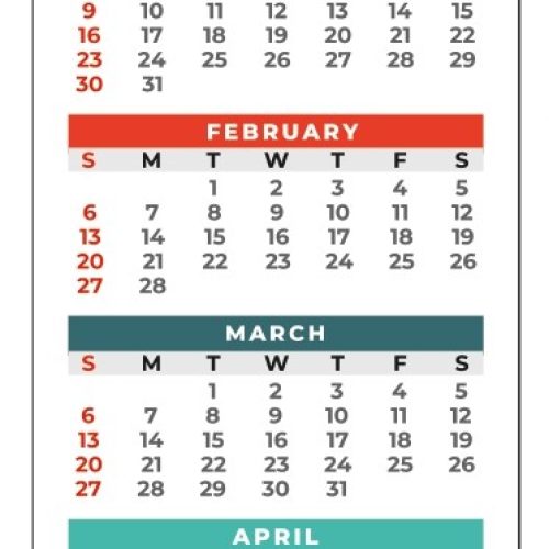 yeurstage calendar